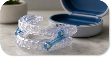 CUSTOM ORAL APPLIANCES THERAPY (MAD)