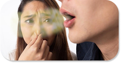 Chronic bad breath (halitosis)